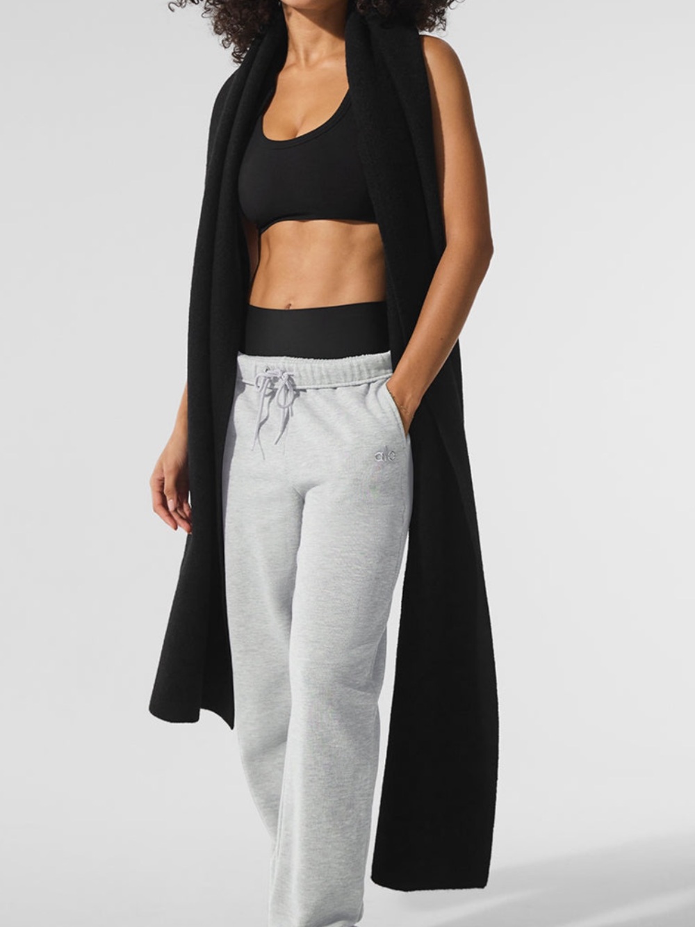 ALO Yoga Merino Wool Oversized Scarf